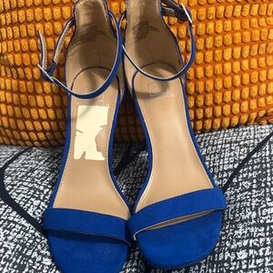 Material Girl Vibrant Blue Heels